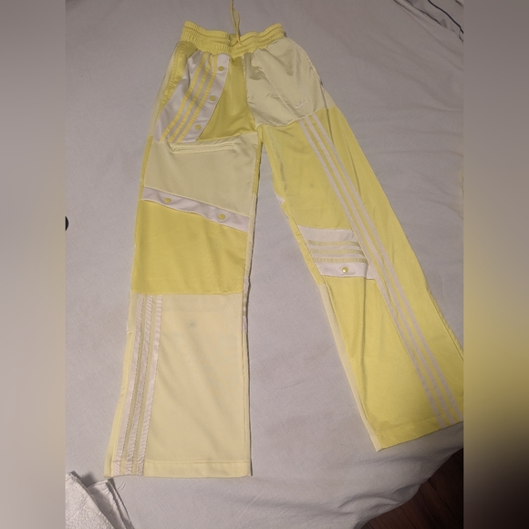 Adidas Women Originals x DANIËLLE CATHARI in Shock Yellow Tracksuit - Picture 9 of 11